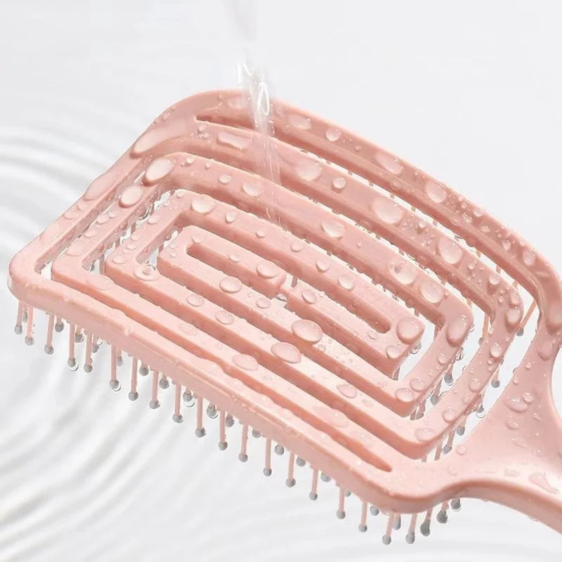 1Pcs Elastic Massage Comb